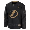 Män Ishockey Tampa Bay Lightning tröja med eget tryck Fanatics Military Appreciation Practice 2024-25 Svart